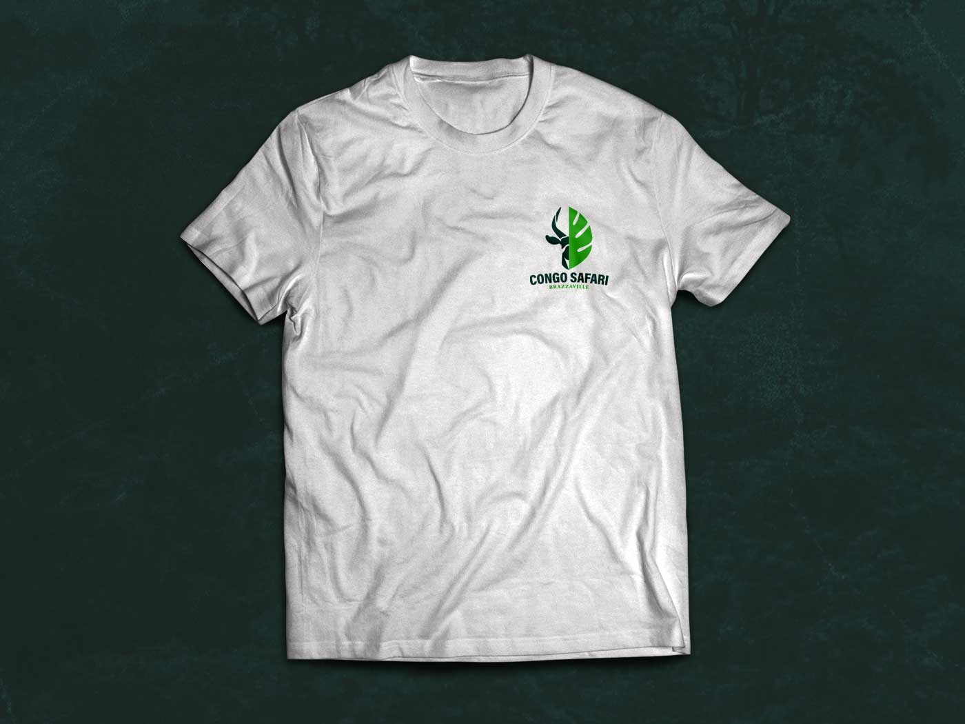 T-shirt avec le logo Congo Safari